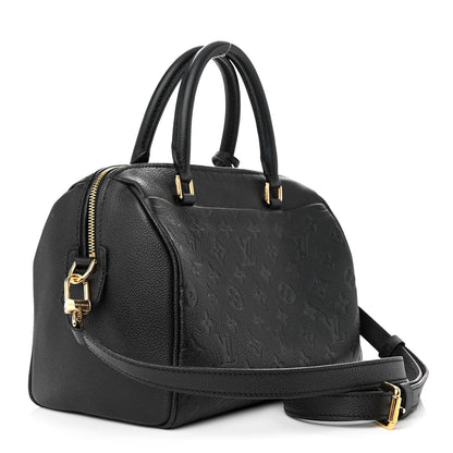 Louis Vuitton Empreinte Speedy Bandouliere 25 NM Black 3 of 10