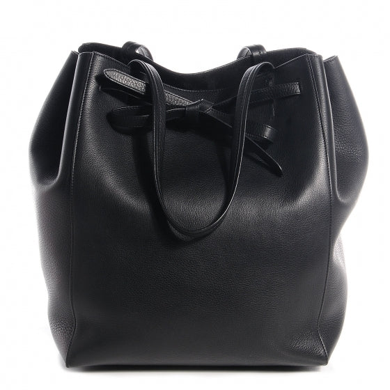 Celine Soft Grained Calfskin Medium Cabas Phantom Black 1 of 10