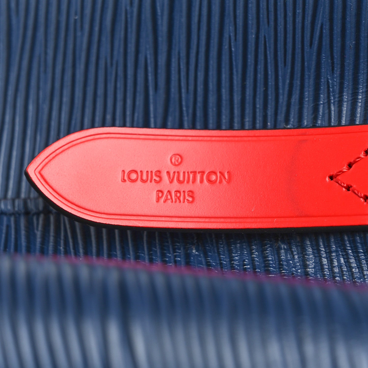 Louis Vuitton Epi Neonoe Indigo Coquelicot 6 of 8