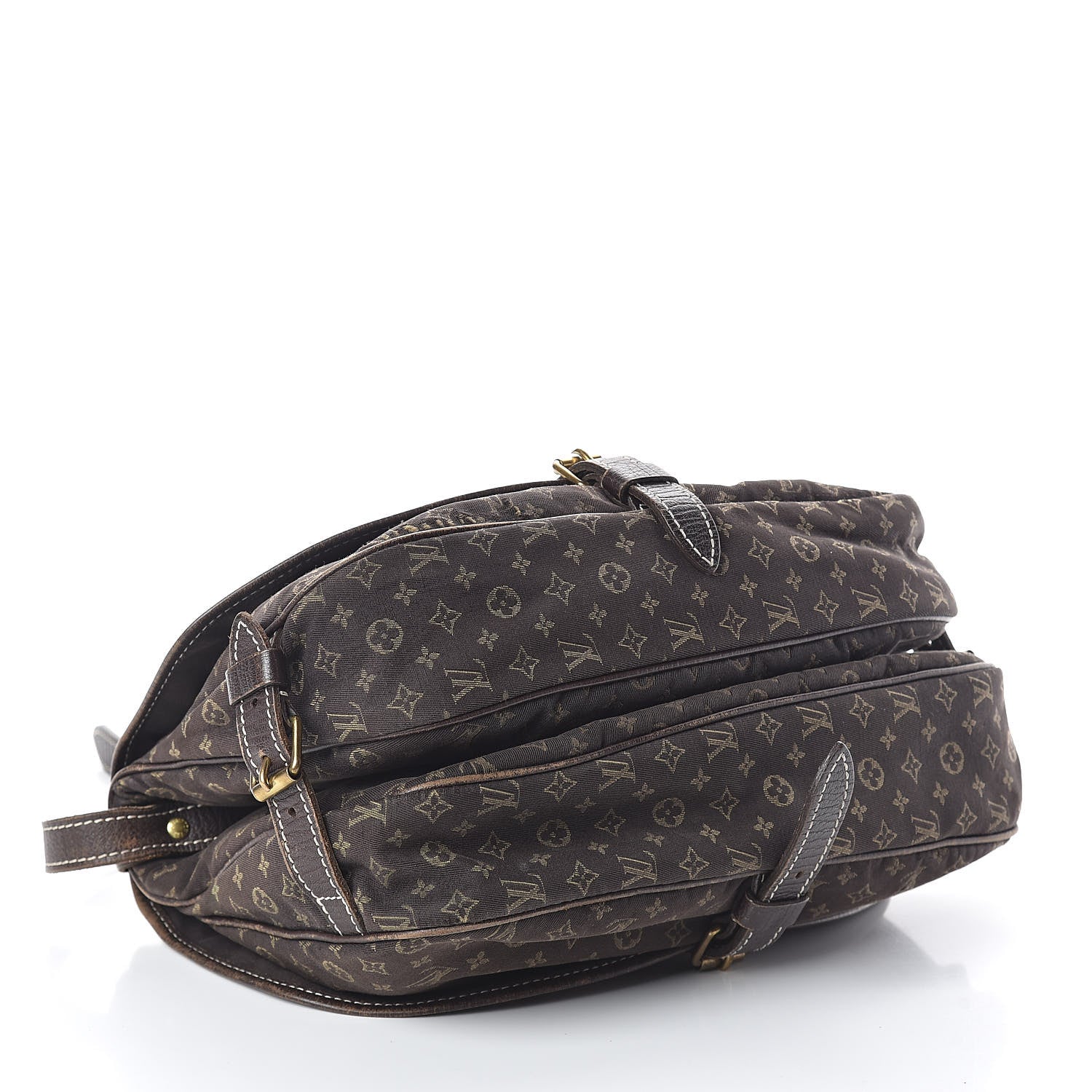 Louis Vuitton Monogram Mini Lin Saumur Ebene 4 of 15