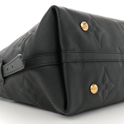 Louis Vuitton Empreinte Monogram Giant CarryAll MM Black 9 of 11