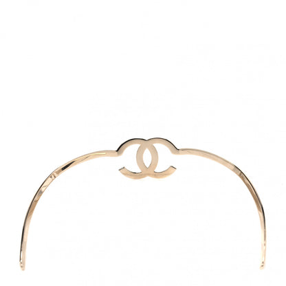 Chanel Metal CC Headband Light Gold 2 of 3
