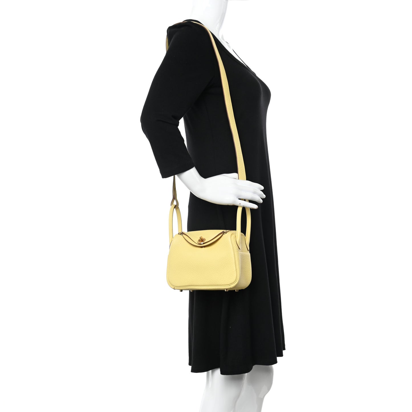 Taurillon Clemence Mini Lindy 20 Jaune Poussin