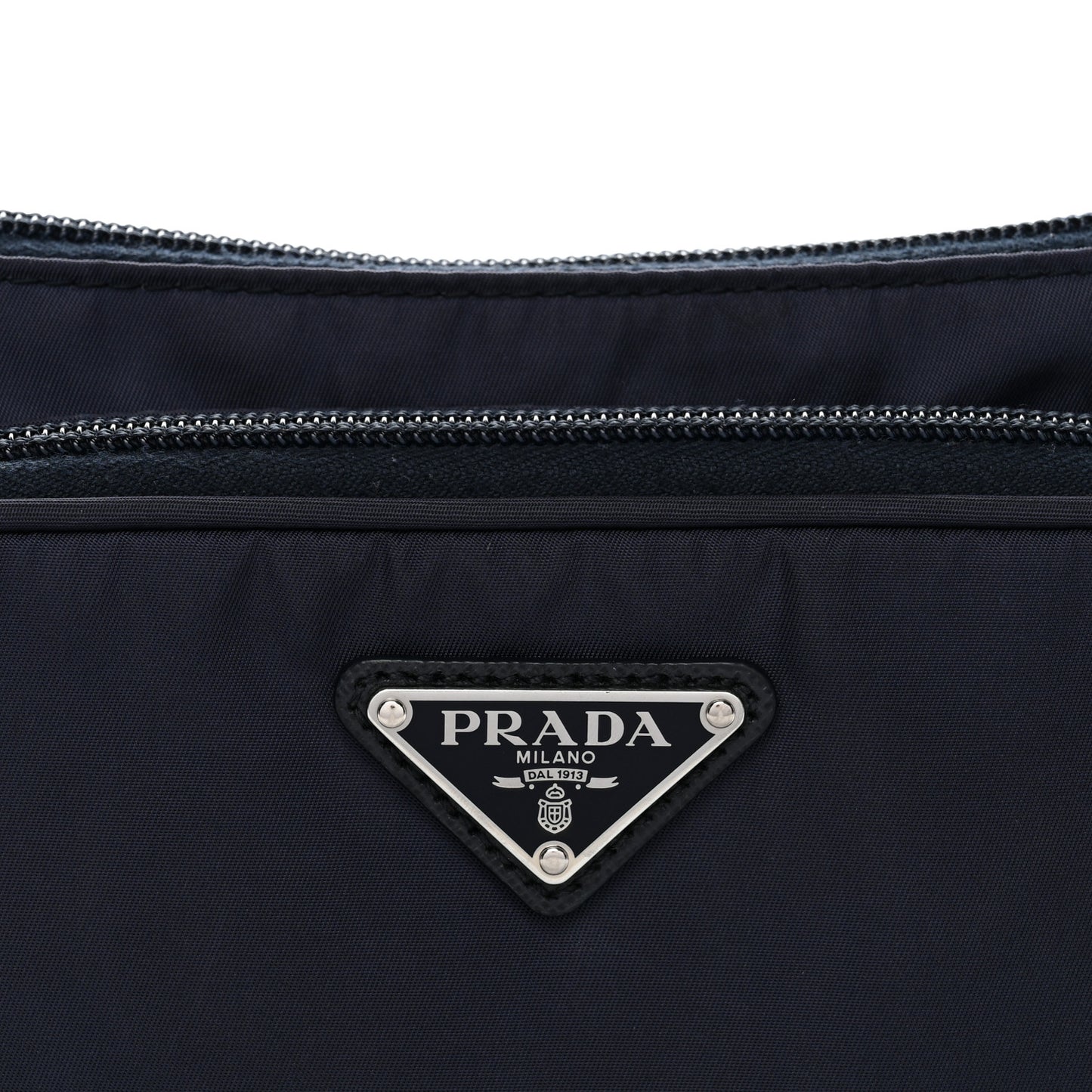 Re-Nylon Saffiano Belt Bag Navy