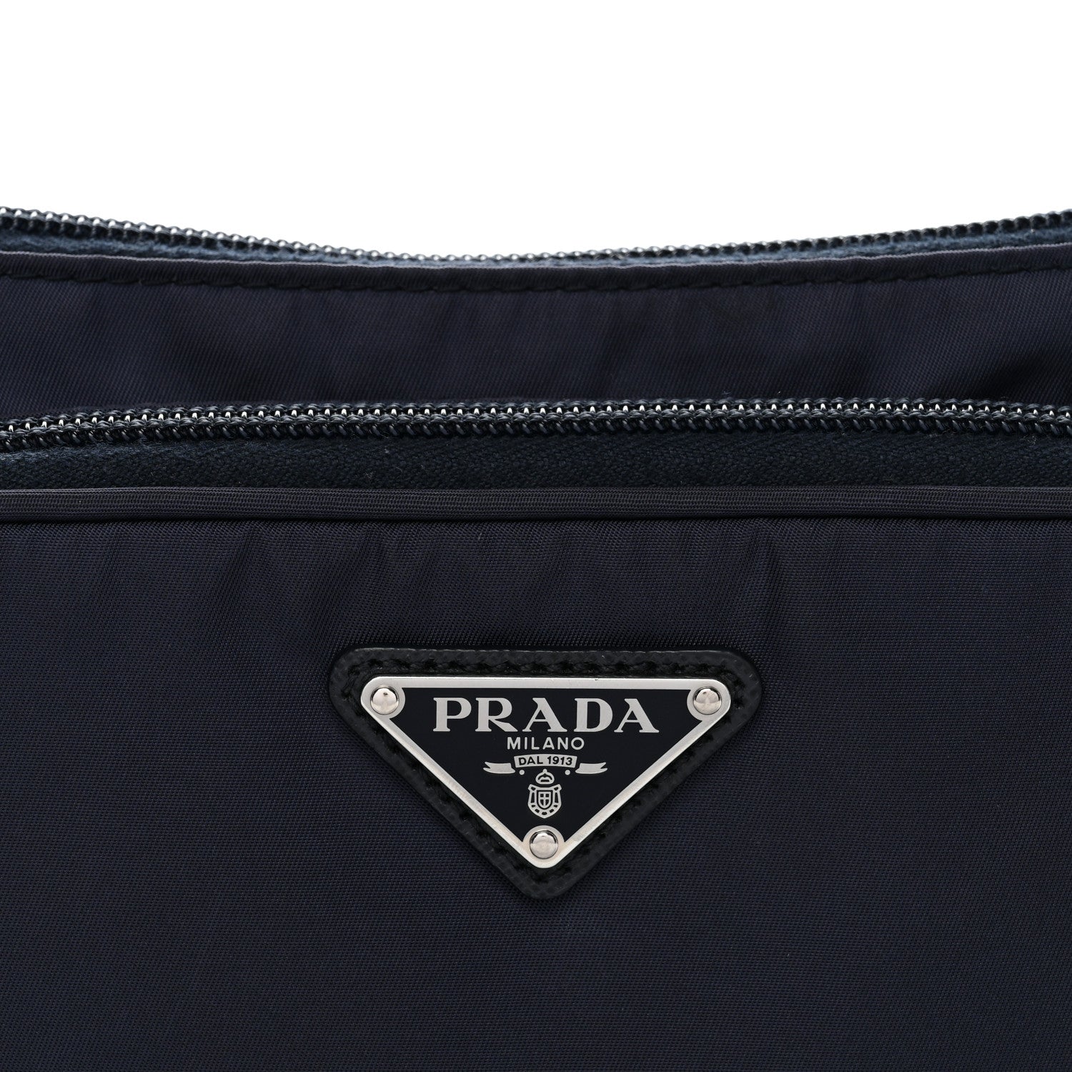 Prada Re-Nylon Saffiano Belt Bag Navy 8 of 10