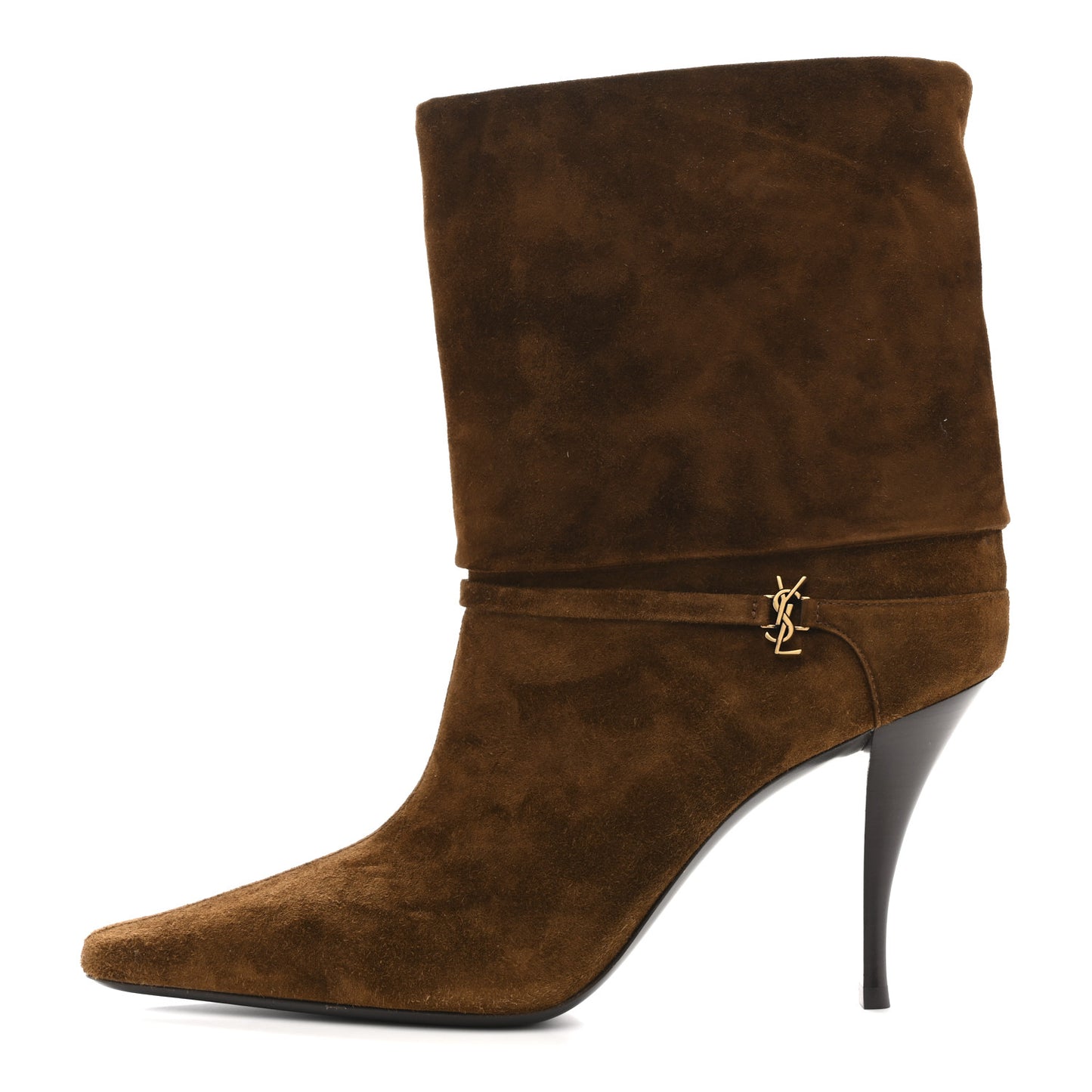Suede Vicky 90 Booties 38.5 Land