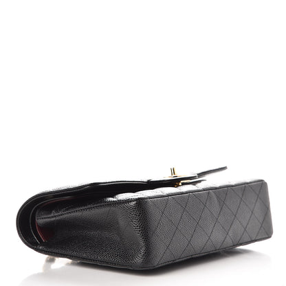 Chanel Caviar Quilted Medium Double Flap Black 5 of 8