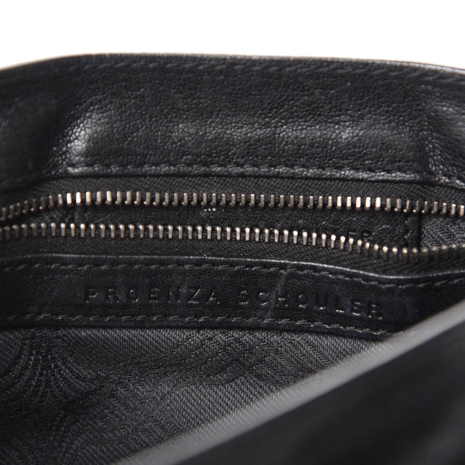 Proenza Schouler Lambskin PS1 Mini Pouch Messenger Black 10 of 13