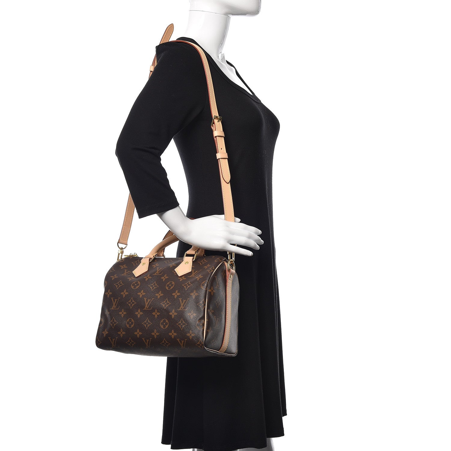 Louis Vuitton Monogram Speedy Bandouliere 25 2 of 10