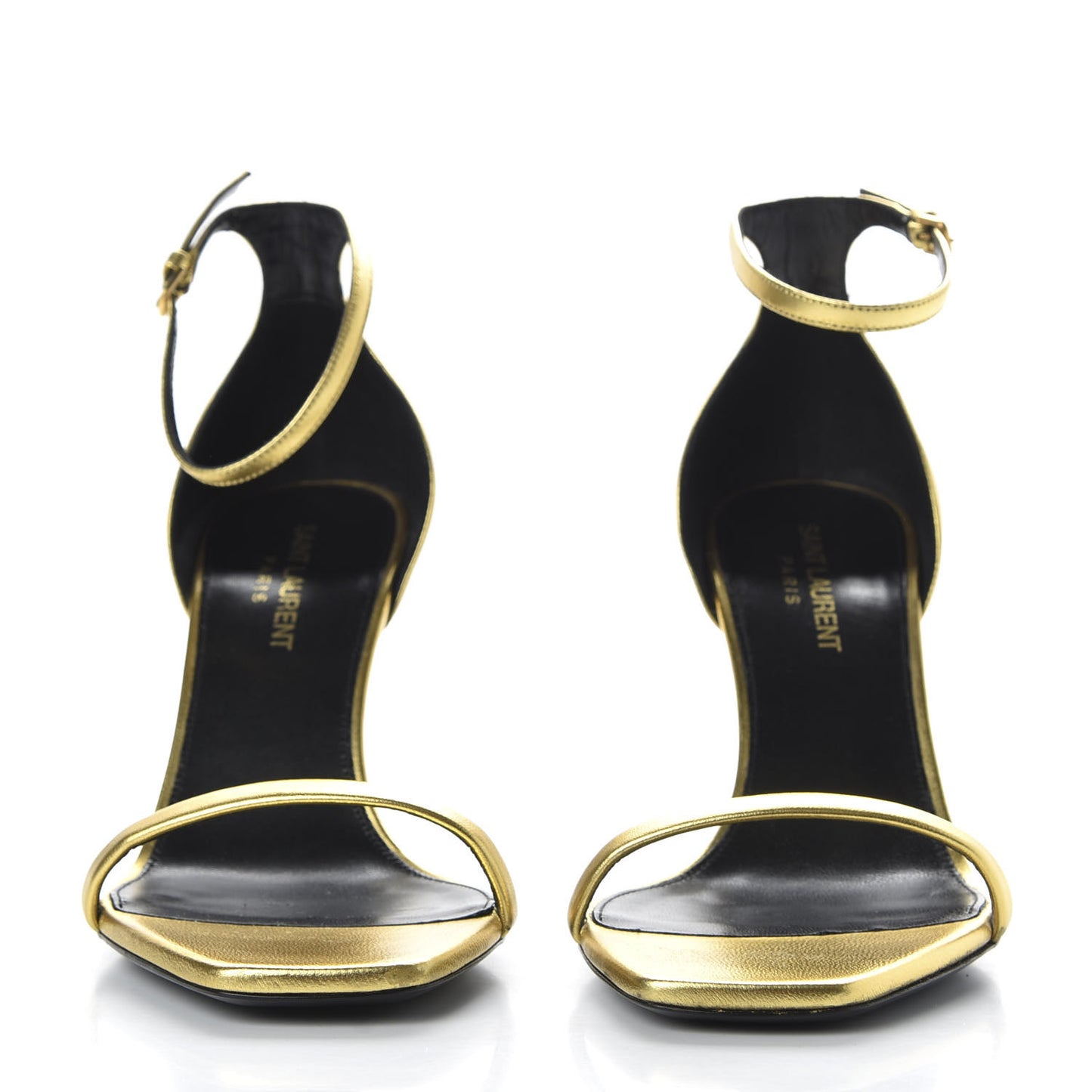 Calfskin Opyum Sandals 38 Oro