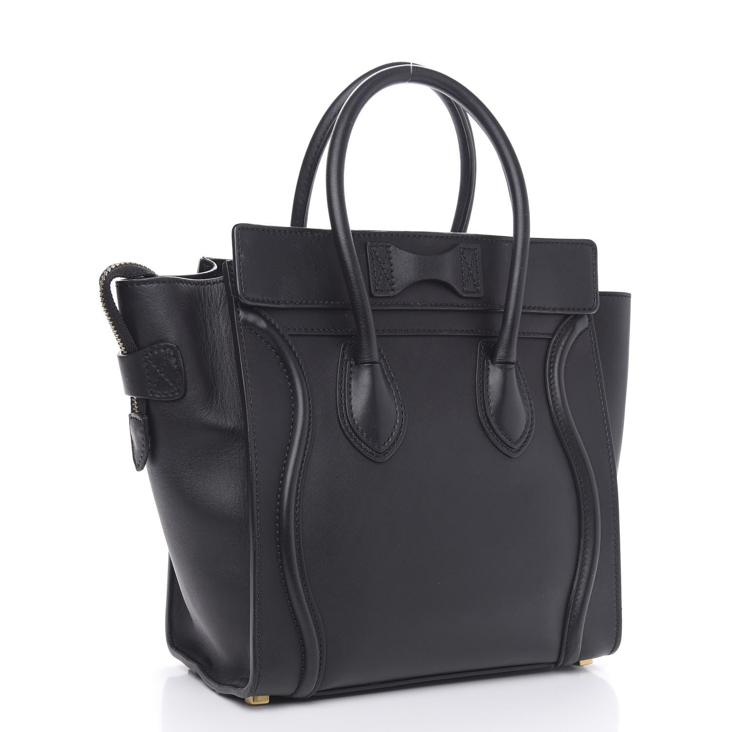 Celine Smooth Calfskin Micro Luggage Black 3 of 20