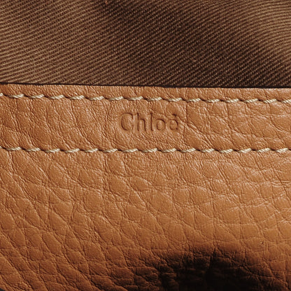 Chloe Calfskin Medium Marcie Round Crossbody Bag Nut 7 of 10