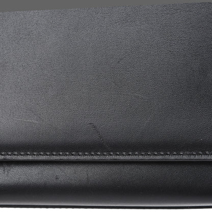 Saint Laurent Calfskin Classic Monogram Tassel Clutch Black 10 of 13