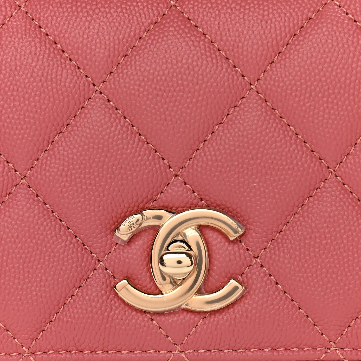 Chanel Caviar Quilted Small Business Affinity Flap Pink 8 of 11