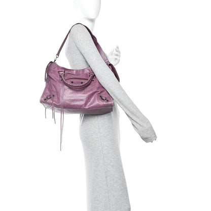 Balenciaga Agneau Classic Hardware City Murier 2 of 14