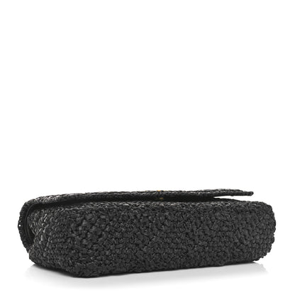Saint Laurent Raffia Monogram Medium Jamie Black 4 of 11