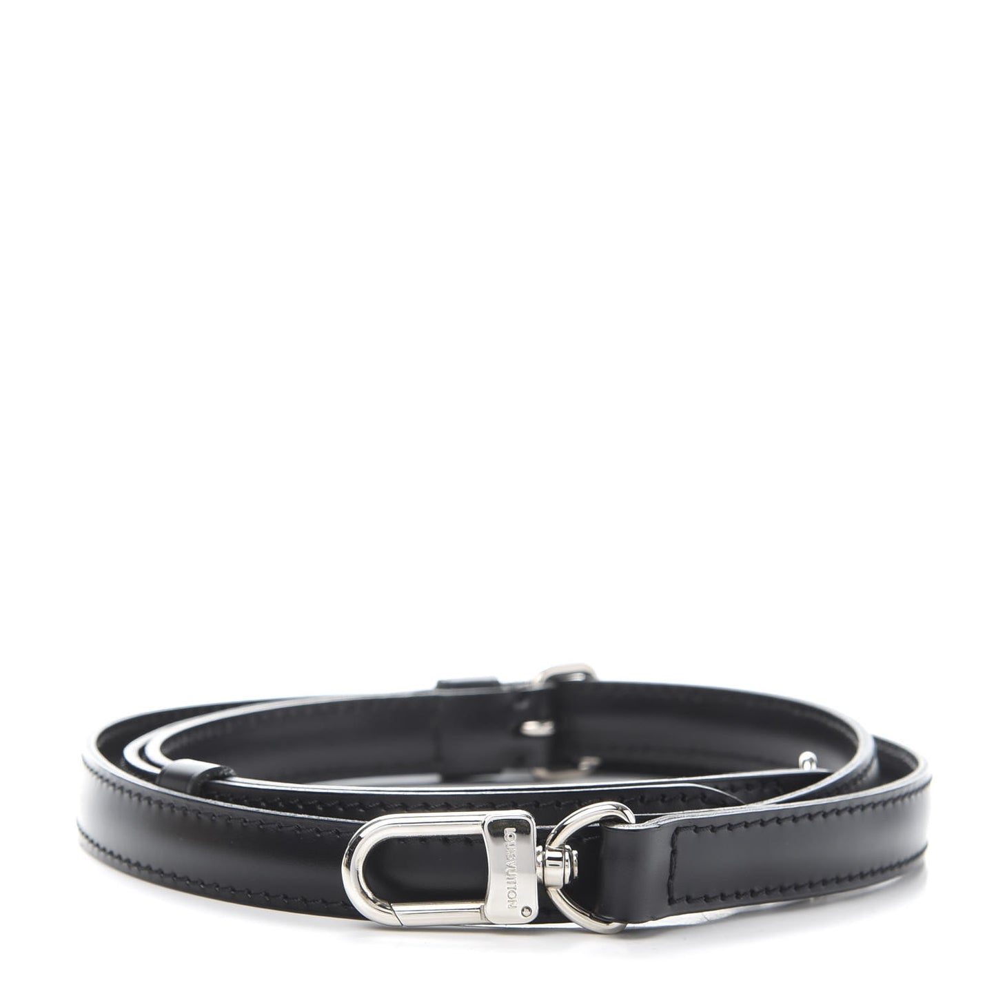 Calfskin 16mm Adjustable Shoulder Strap Black