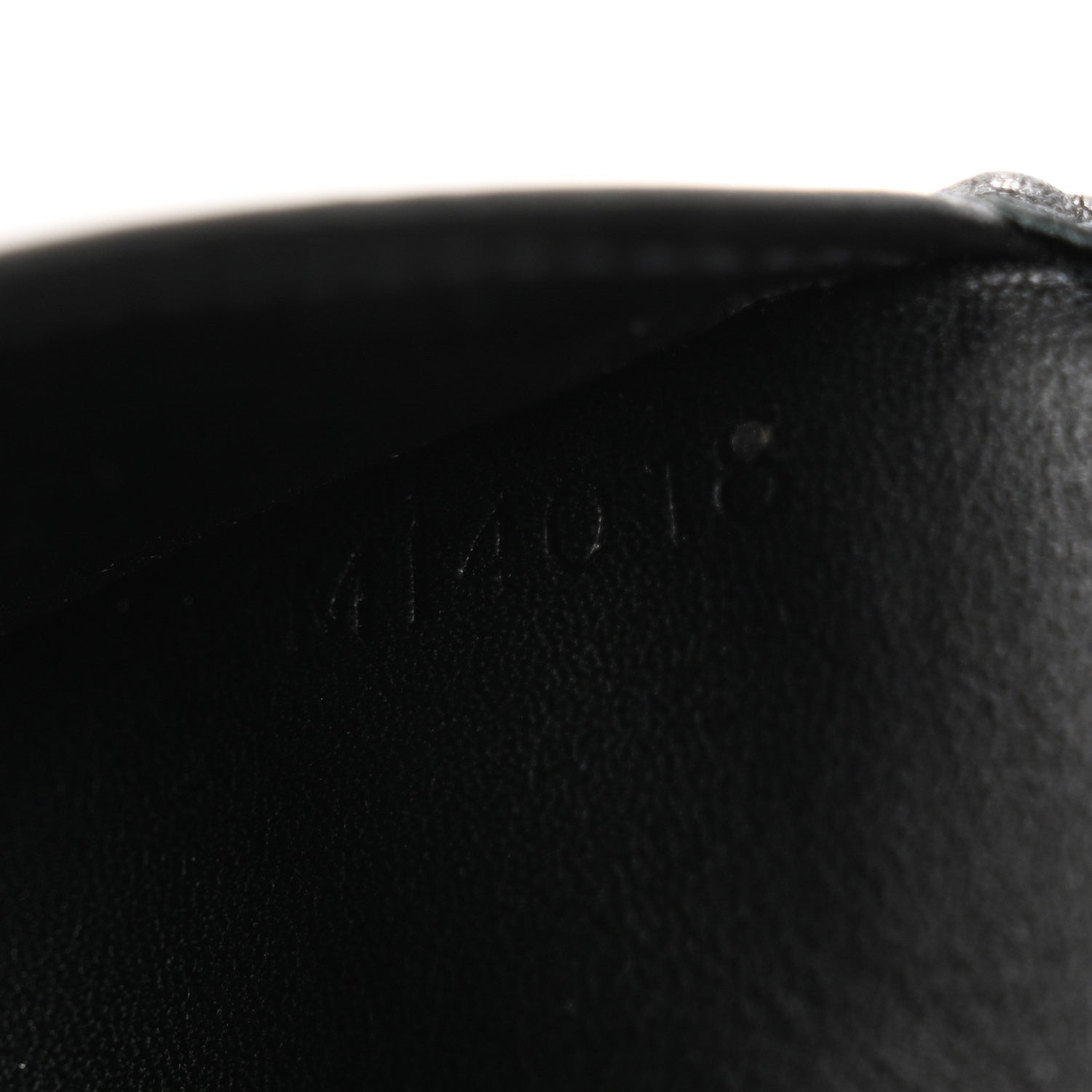 Louis Vuitton Nappa Mens Marco Chicago Perforated Brazza Wallet Black 7 of 10