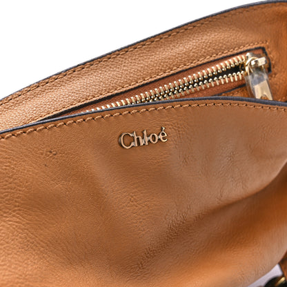 Chloe Calfskin Medium Elsie Satchel Caramel 5 of 11