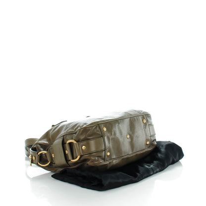 Saint Laurent Lambskin Medium Rive Gauche Jungle 4 of 7
