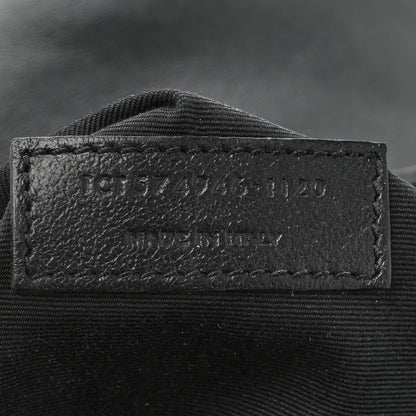 Saint Laurent Calfskin Y Quilted Monogram Medium Loulou Chain Satchel Black 9 of 16