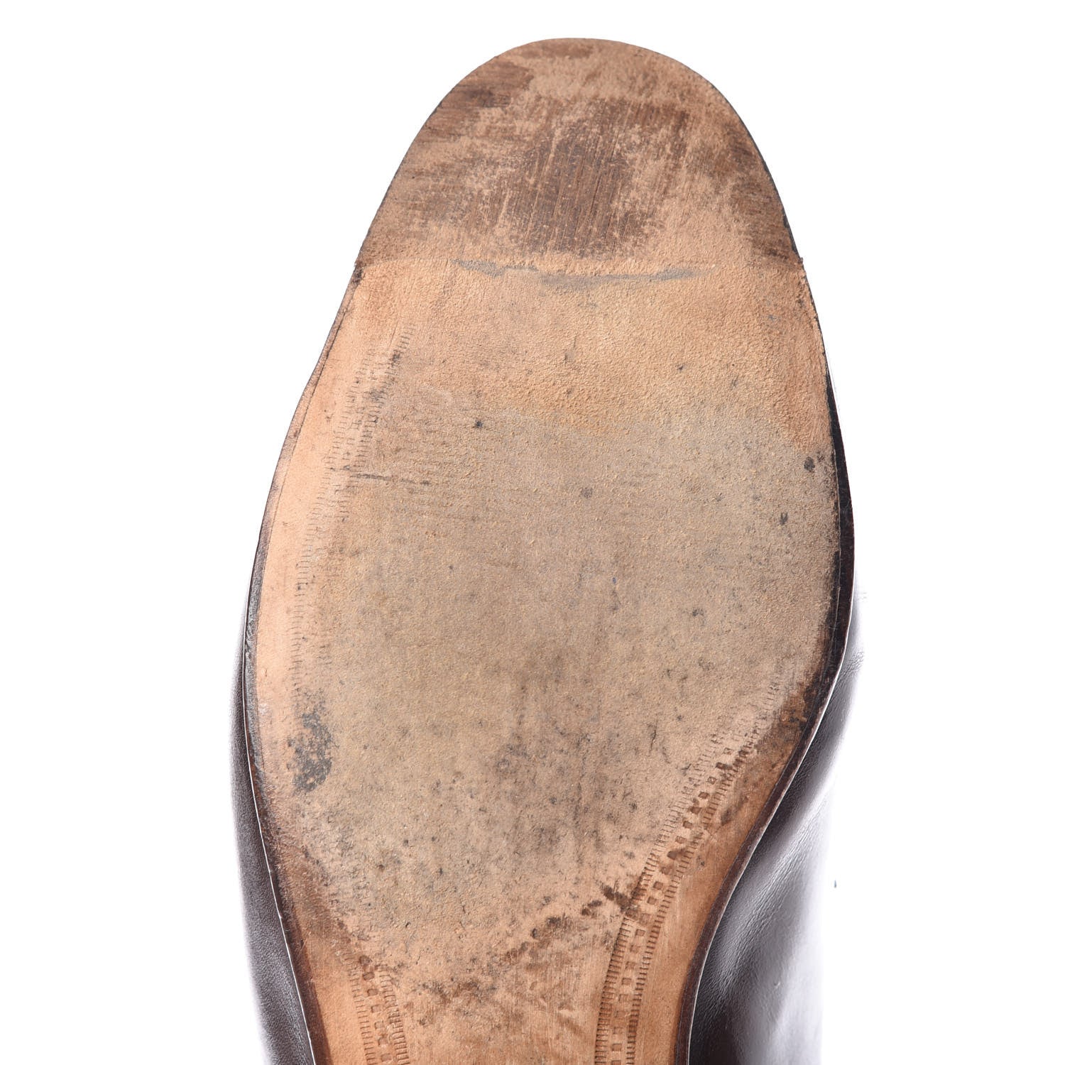 Gucci Calfskin Womens Jordaan Loafers 40.5 Fondente Brown 16 of 20