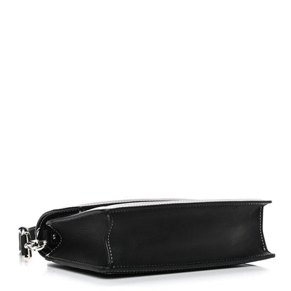 Burberry E-Canvas Giant Check Oscar Crossbody Dark Birch 4 of 9