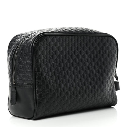 Gucci Microguccissima Toiletry Case Black 2 of 4