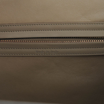 Celine Crocodile Embossed Nubuck Medium Phantom Luggage Beige 6 of 7