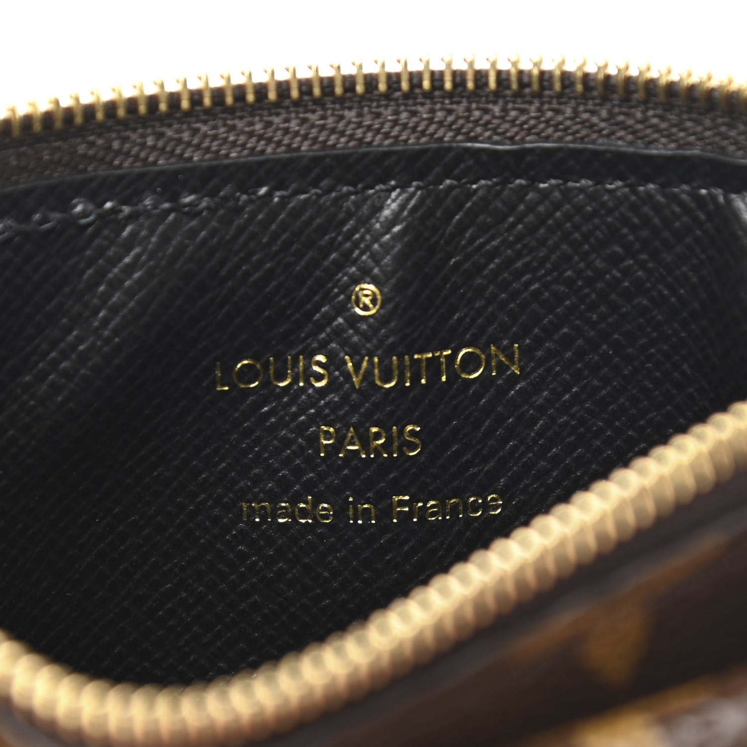 Louis Vuitton Monogram Recto Verso Card Holder Black 6 of 7
