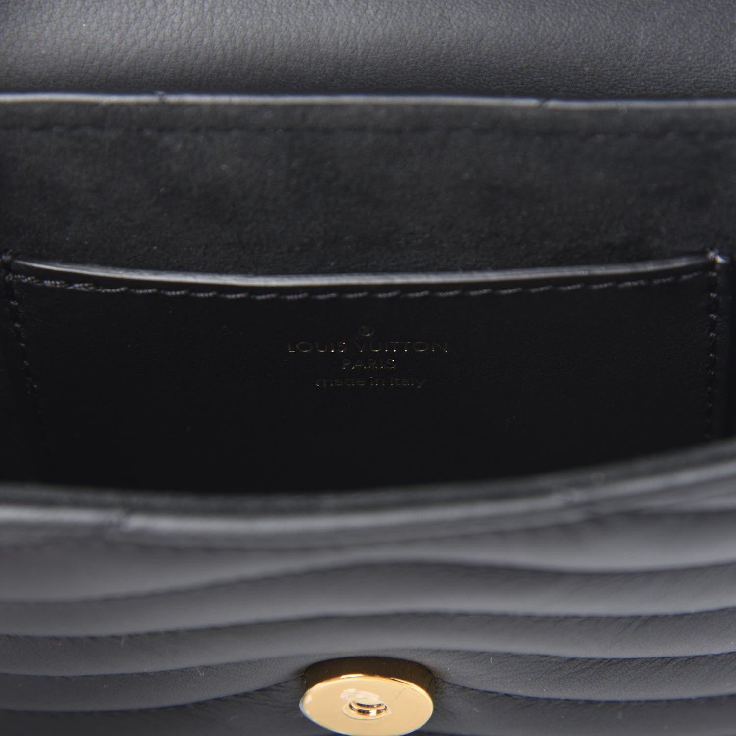 Louis Vuitton Calfskin New Wave Multi Pochette Black 8 of 9