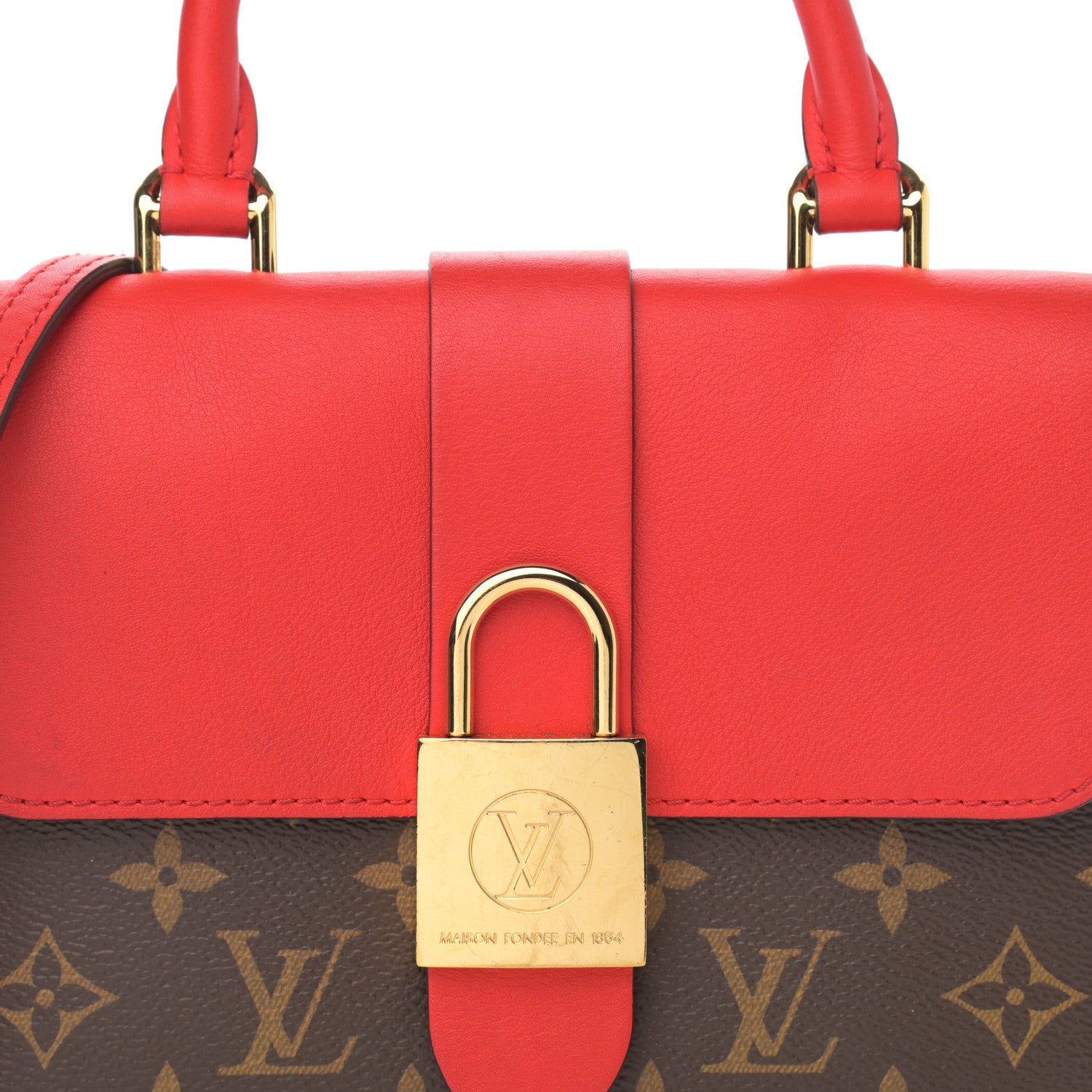 Louis Vuitton Monogram Locky BB Coquelicot 7 of 11