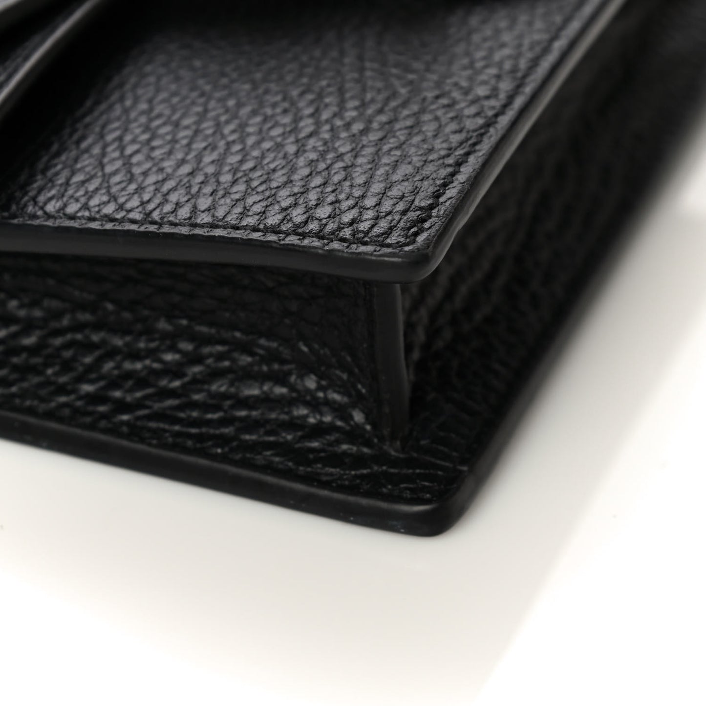 Calfskin Super Mini Dionysus Shoulder Bag Black