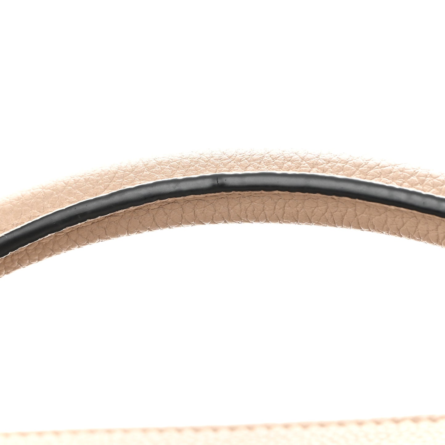 Grained Calfskin Small Puzzle Bag Sand