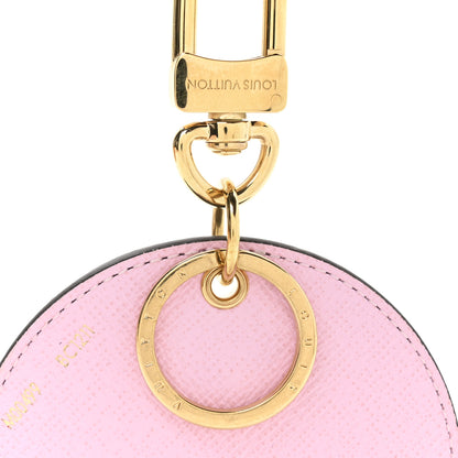 Louis Vuitton Monogram 2021 Christmas Animation Japanese Garden Bag Charm Key Ring Wisteria Pink 4 of 5