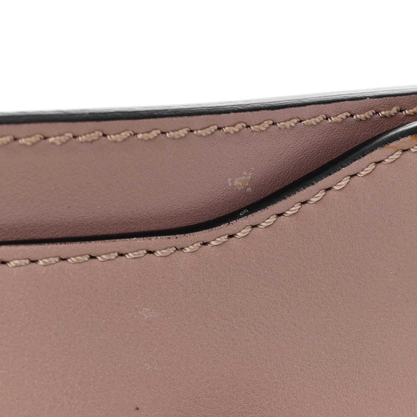 Vitello Rockstud Double Handle Tote Poudre