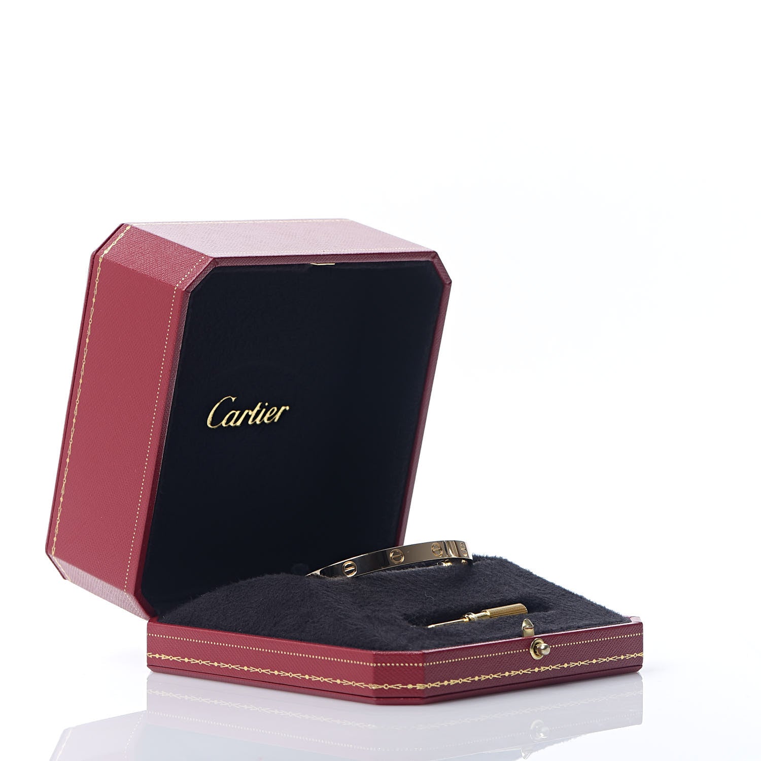 Cartier 18K Yellow Gold LOVE Bracelet 18 6 of 6