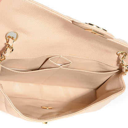 Chanel Caviar Quilted East West Flap Beige Clair 5 of 9