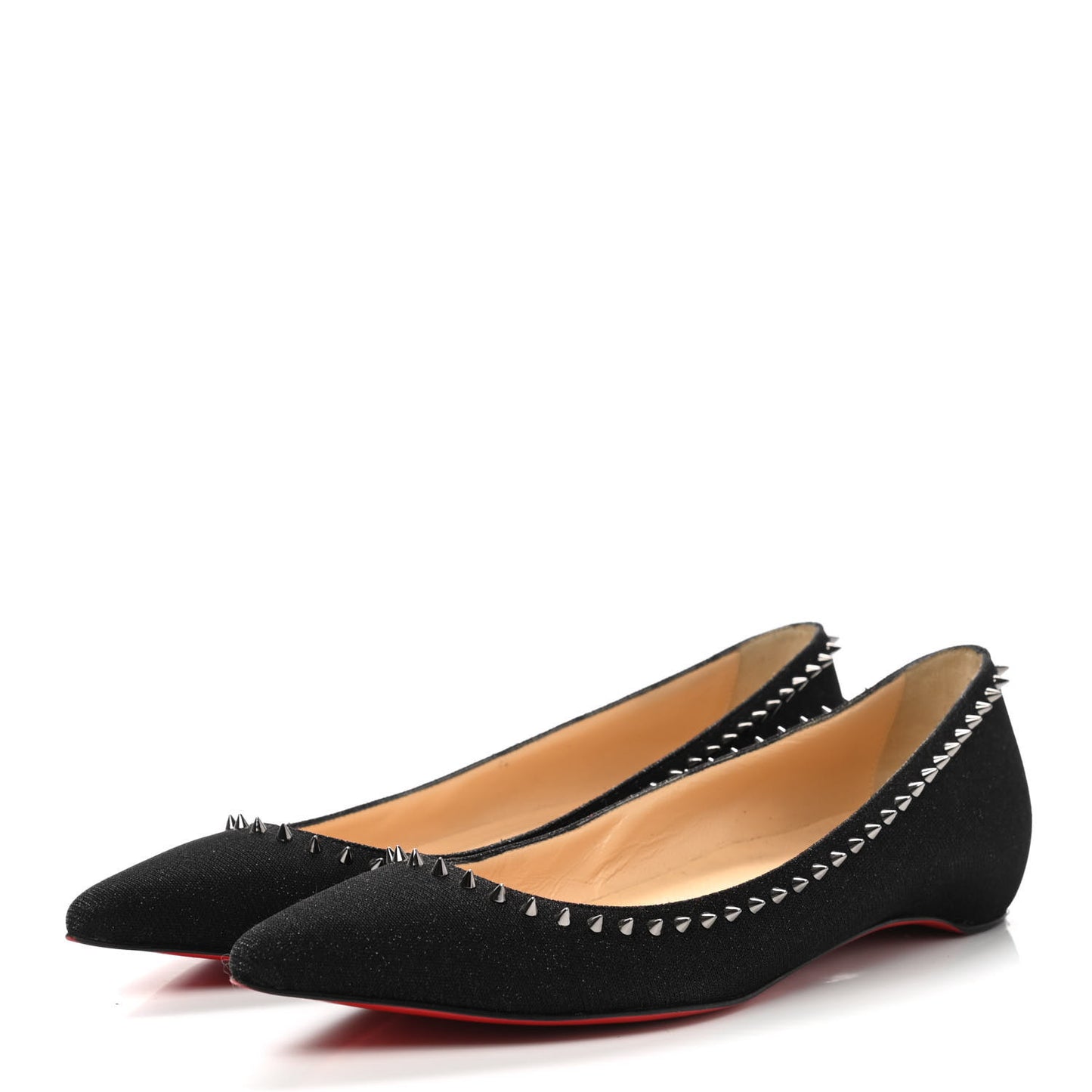 Mini Glitter Anjalina Flats 38 Black
