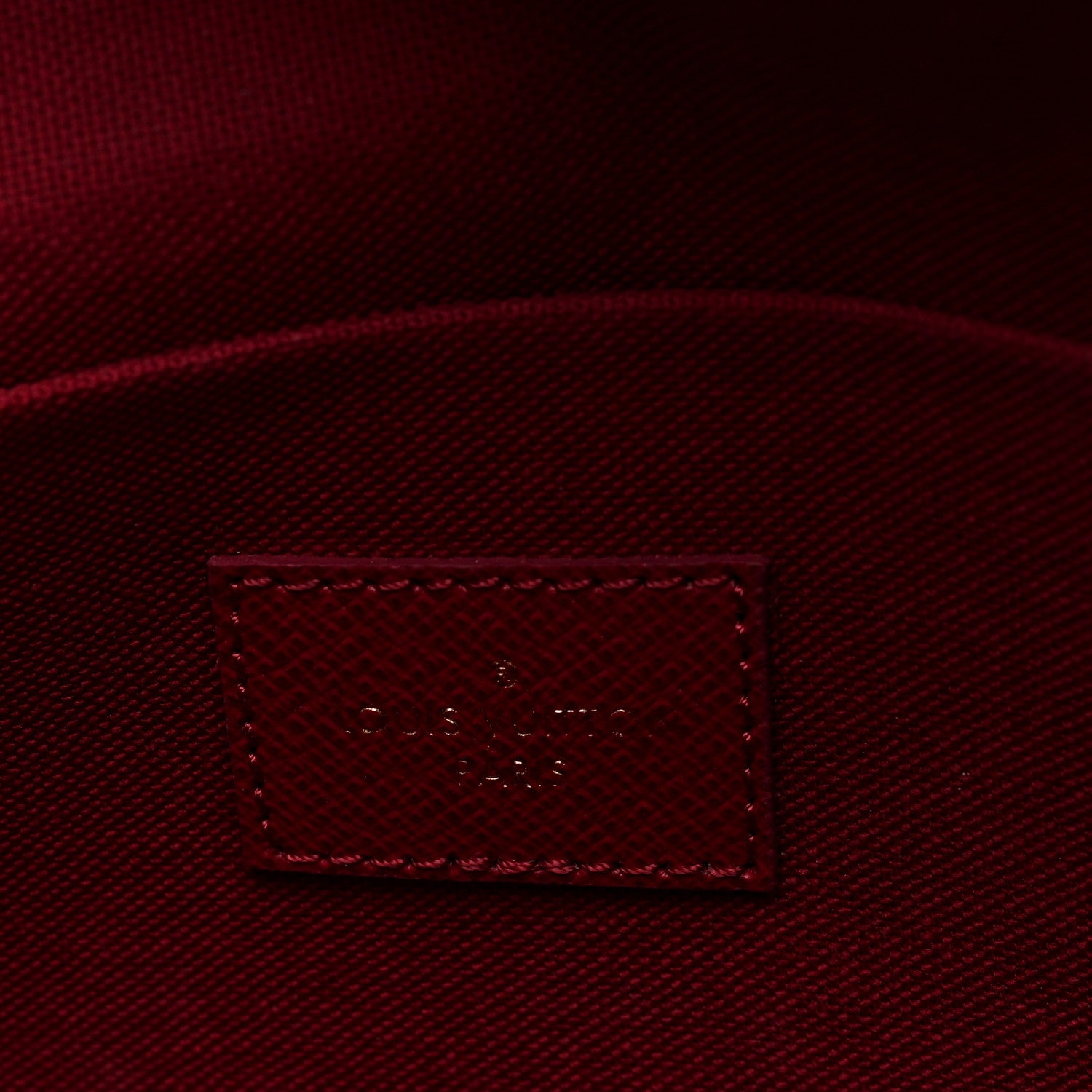 Louis Vuitton Monogram Pochette Felicie Chain Wallet Fuchsia 6 of 10