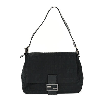 Fendi Zucchino Mama Baguette Black 1 of 14
