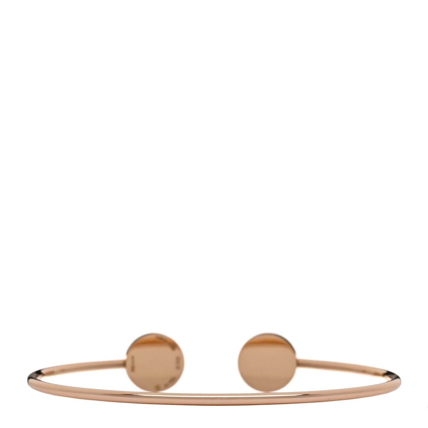 18K Rose Gold Mother of Pearl Tiger's Eye BVLGARI BVLGARI Cuff Bracelet S