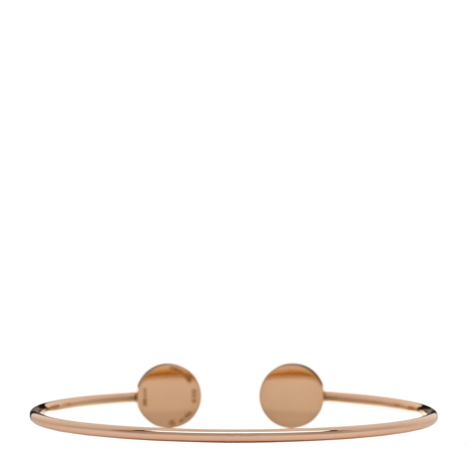 Bulgari 18K Rose Gold Mother of Pearl Tiger's Eye BVLGARI BVLGARI Cuff Bracelet S 2 of 4