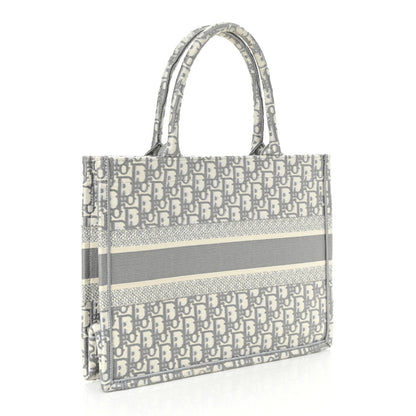 Christian Dior Oblique Medium Book Tote Grey 3 of 9