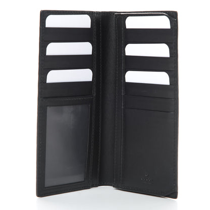 Gucci Guccissima Signature Web New Web Long Wallet Black 5 of 8