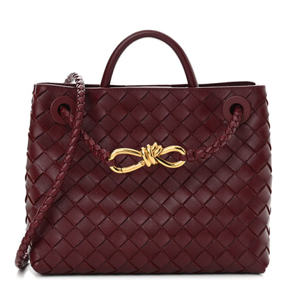 Bottega Veneta Nappa Intrecciato Small Andiamo Shoulder Bag Barolo 1 of 9