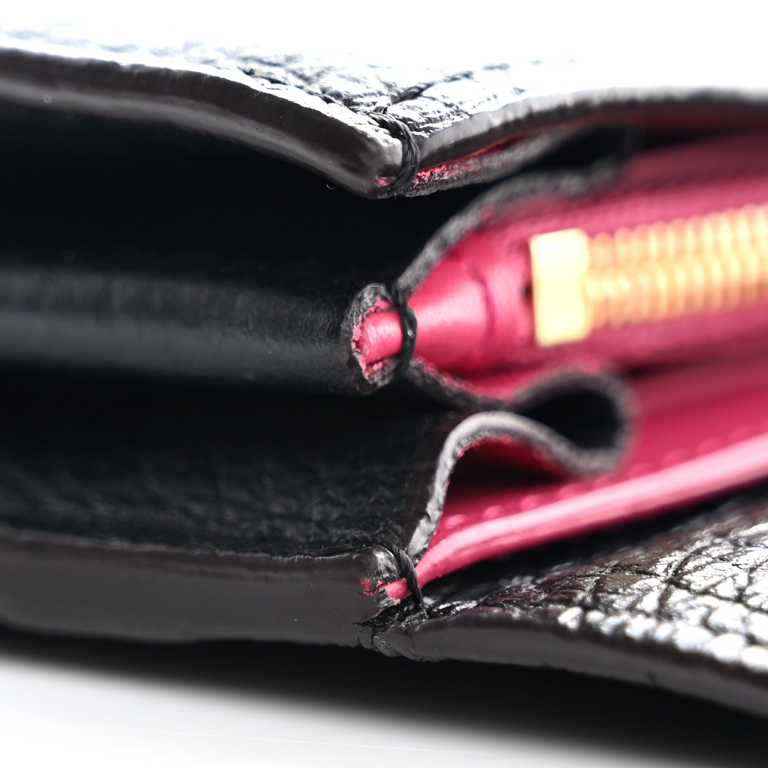 Louis Vuitton Taurillon Capucines Wallet Black 9 of 10