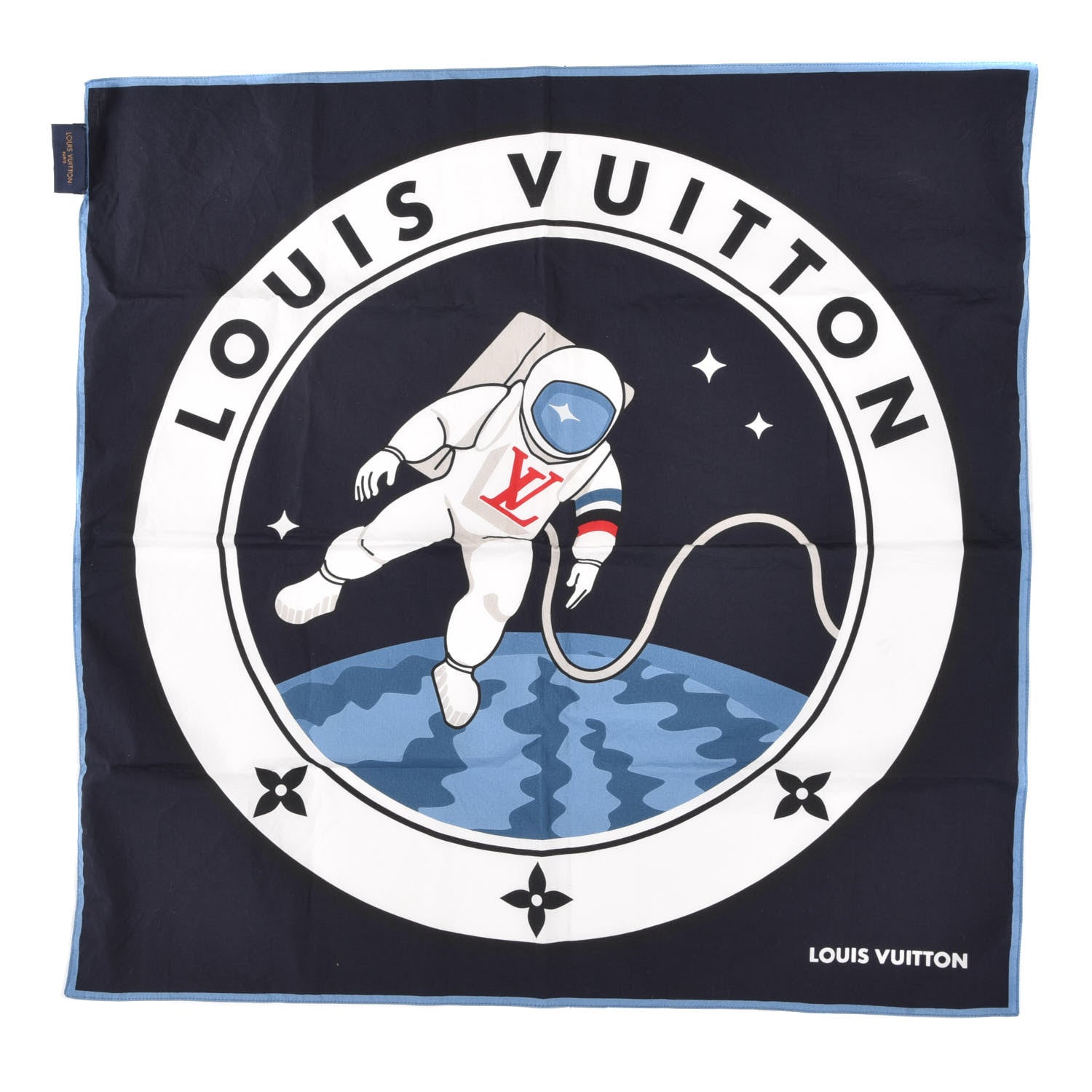Louis Vuitton Cotton Satellite Bandana Scarf 1 of 3