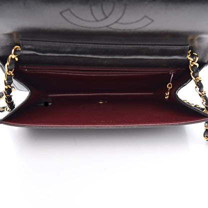Chanel Lambskin Quilted Small Single Flap Black 5 of 12
