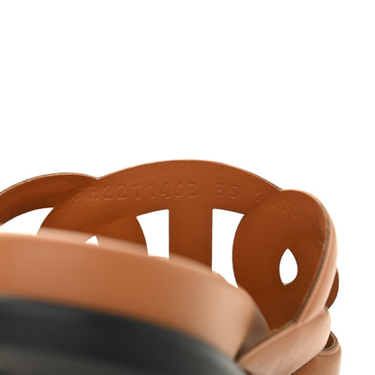 Hermes Nappa Womens Extra Sandals 35 Naturel 8 of 8